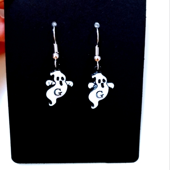 Halloween Ghost Earrings 👻 - Picture 2 of 2